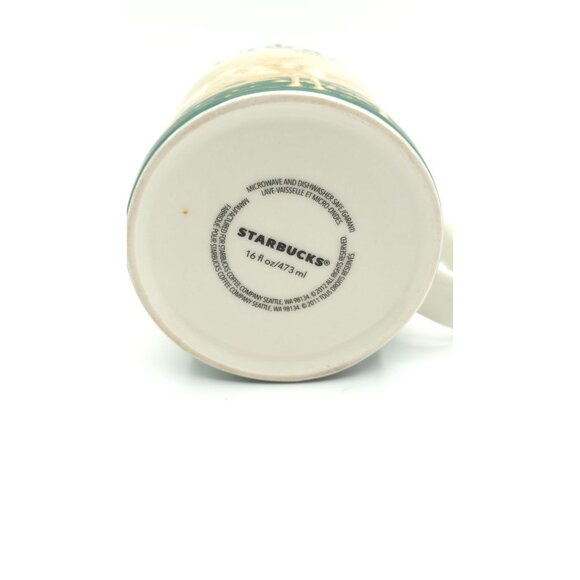 Starbucks Colorado Collector Mug 16 Oz With Mountain & Skier Design - Picture 2 of 6